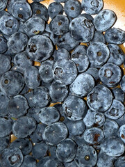 Close-Up of Fresh Blueberries