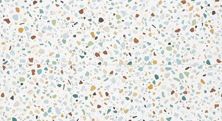 Terrazzo Texture Background.