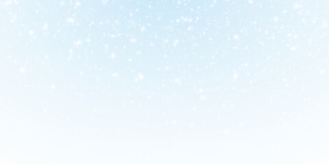Winter background, snowflakes on a beautiful background, Christmas background for cards, snowfall. Snowy nature landscape, winter dust png.	
