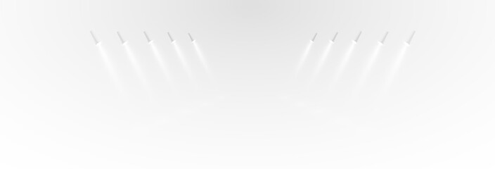 The vector set of light includes a light source, studio lighting, walls, and a PNG. It also includes spotlight lighting and a spotlight PNG. Finally, it includes light beams and a light effect.	
