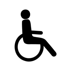 Icon depicting accessibility, signifying access for individuals using wheelchairs or those with disabilities