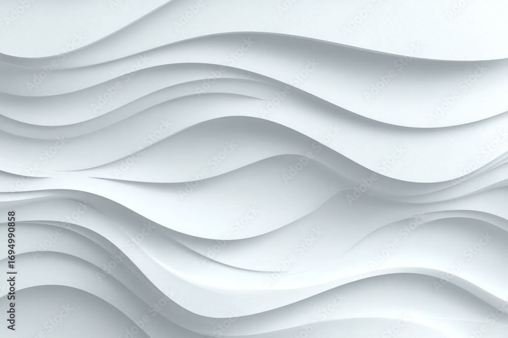 Poster abstract white wave pattern design background texture elegant modern