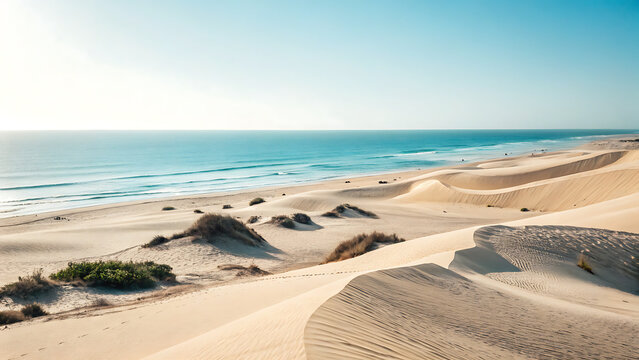 beach in the morning - Powered by Adobe