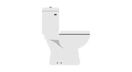 a modern toilet design with sleek lines and minimalist silhouette