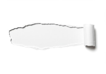 Torn Paper Background Minimalist Design.