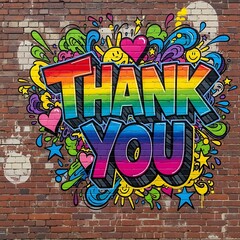 Obraz premium Vibrant graffiti art of 