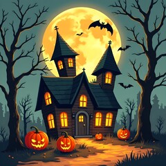 Halloween illustration 