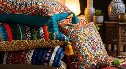 Decoratives Cushions: A Fusion Of Color And Texture For Artistic Home Decor