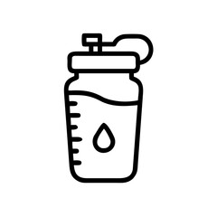 illustration of a bottle of milk