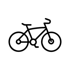 Fototapeta premium bicycle isolated on white
