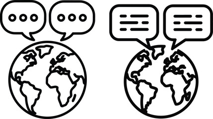 Obraz premium Global Communication