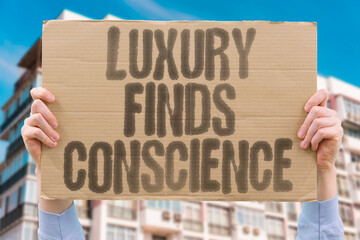 “Luxury Finds Conscience” High-end fashion increasingly incorporates cruelty-free materials and design. LUXURY. CONSCIENCE. MATERIALS. FASHION. ETHICS. INNOVATION. TREND.
