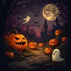 Halloween illustration 
