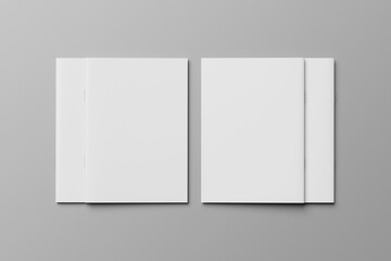 Blank A4 Catalog Brochure Cover