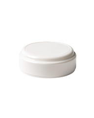 White plastic lid, isolated, studio shot, packaging (1)