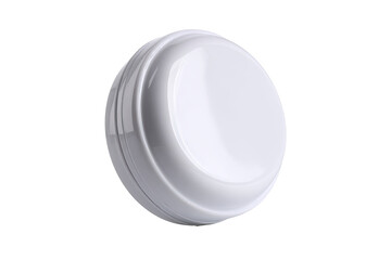 White ceiling light fixture, isolated, studio shot, product photography