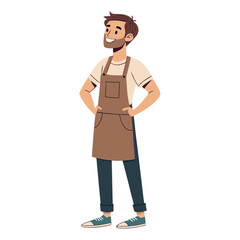 Whimsical Cartoon Occupations and Characters Illustrations