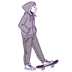 Whimsical Cartoon Occupations and Characters Illustrations