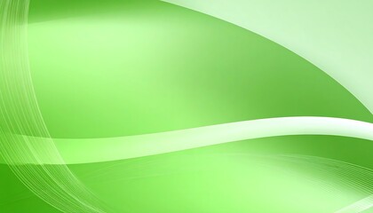 Obraz premium A smooth, flowing design with soft, light green and white tones.