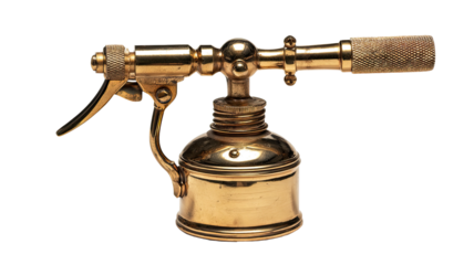 Antique brass hand-held spray gun