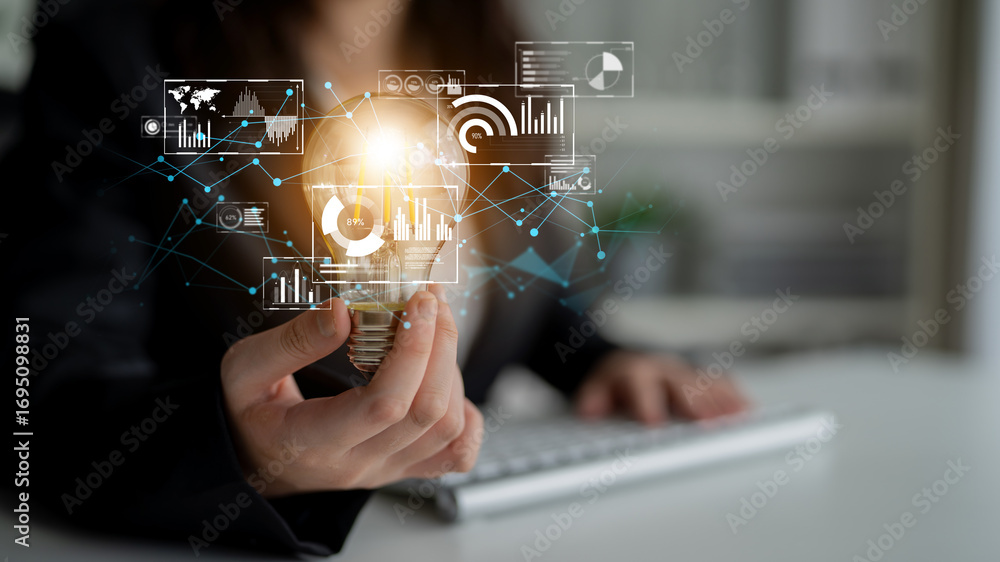 Aufkleber big data and analytics support real-time insights, predictive modeling, and data-driven decisions fo