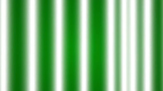 Vibrant green and white vertical stripes create a clean, modern abstract background.