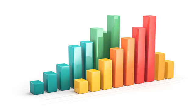 Quarterly sales target versus actual results bar chart infographic