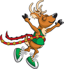 fun run deer 3.eps