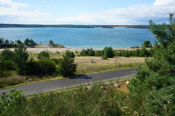 Tagebaulandschaft wird zum neuen Seenland