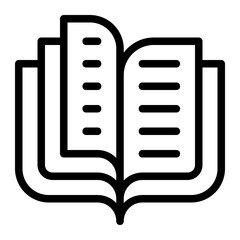 Product Catalog Icon Outline Style