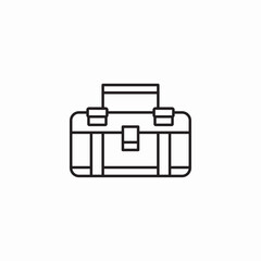 handy toolbox icon sign vector