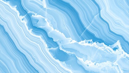 Obraz premium Abstract light blue marble texture