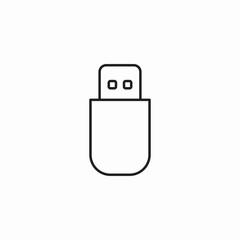 portable data storage icon sign vector