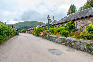 Luss near Loch Lomond Scotland