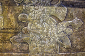 Palenque, Mexico - March 25, 2025: Palenque archaeological site in Palenque, Chiapas, Mexico.