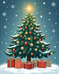 Christmas illustration 