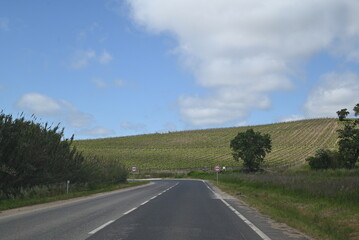 road in the countryside