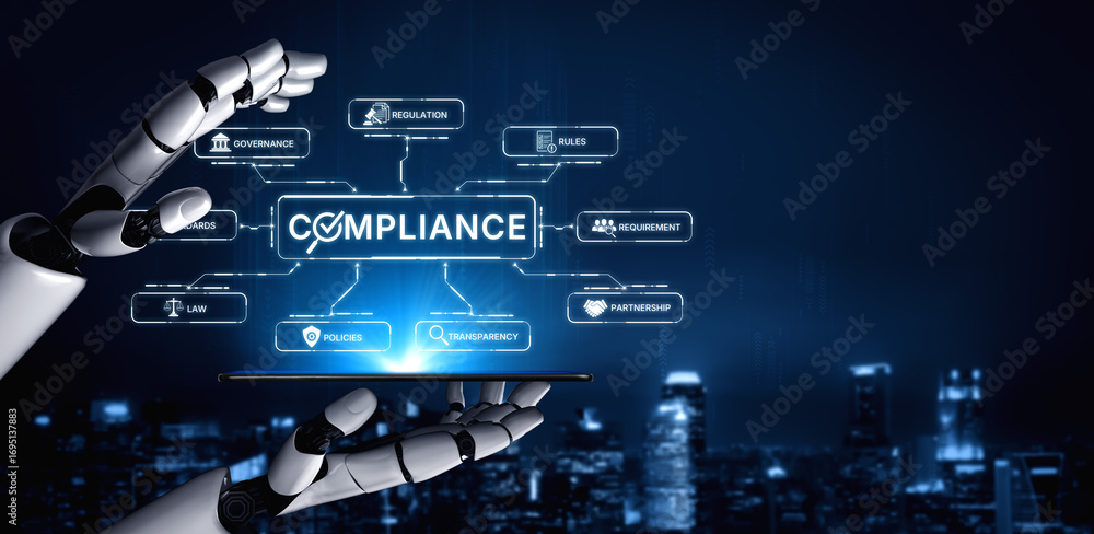 Poster ai ensures compliance with automated policy checks, smart regulation systems, and intelligent auditi