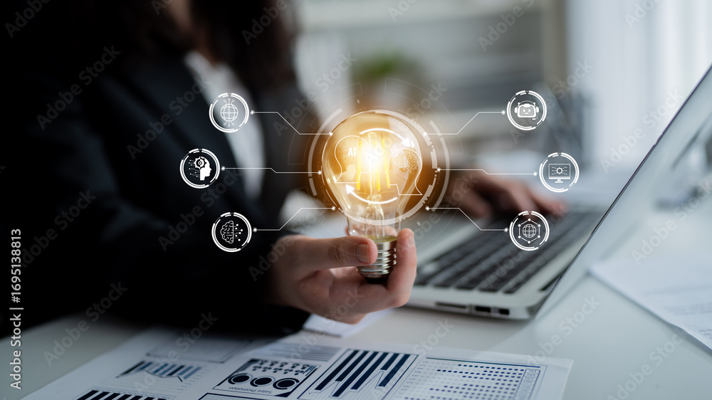 Poster ai assistant with llm, big data, machine learning, and generative ai powers prompt engineering and s