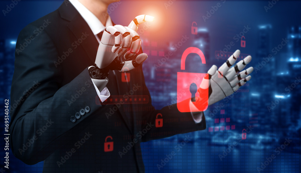 Poster ai system identifies potential data vulnerabilities and alerts for breaches, improving proactive cyb