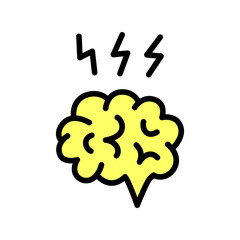 Limit stressful situations color icon. Healthy mind tip. Avoid conflicts and negative emotions. Isolated simple vector illustration.