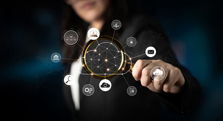 Cloud computing enables cloud, service, and network integration for digital transformation, data...