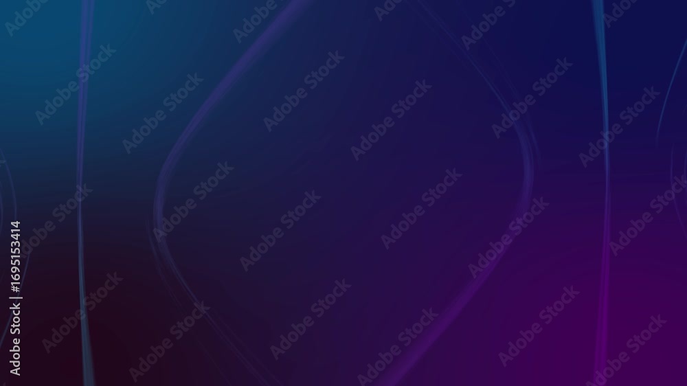 Aufkleber curved wavy lines tech futuristic motion background. dynamic abstract line waving loop line. metaver