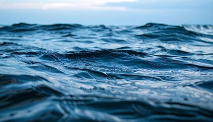 Fototapeta premium Close-up view of ocean waves