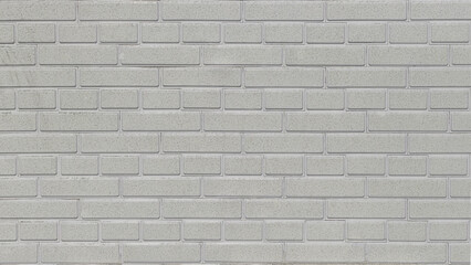 Panoramic close-up of beige brick wall texture