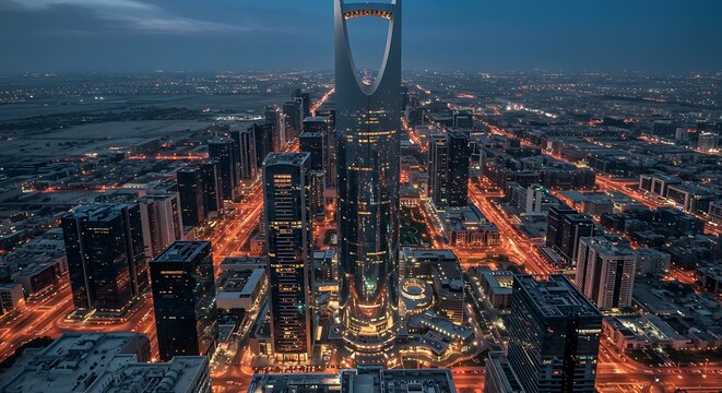 Riyadh Modern Skyline