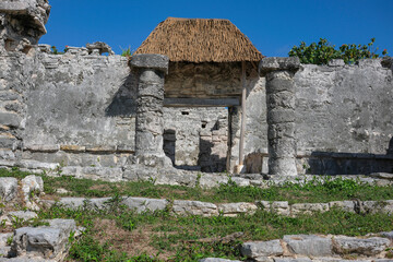 Tulum, Mexico - May 19, 2025: Tulum archaeological site in Quintana Roo, Mexico.
