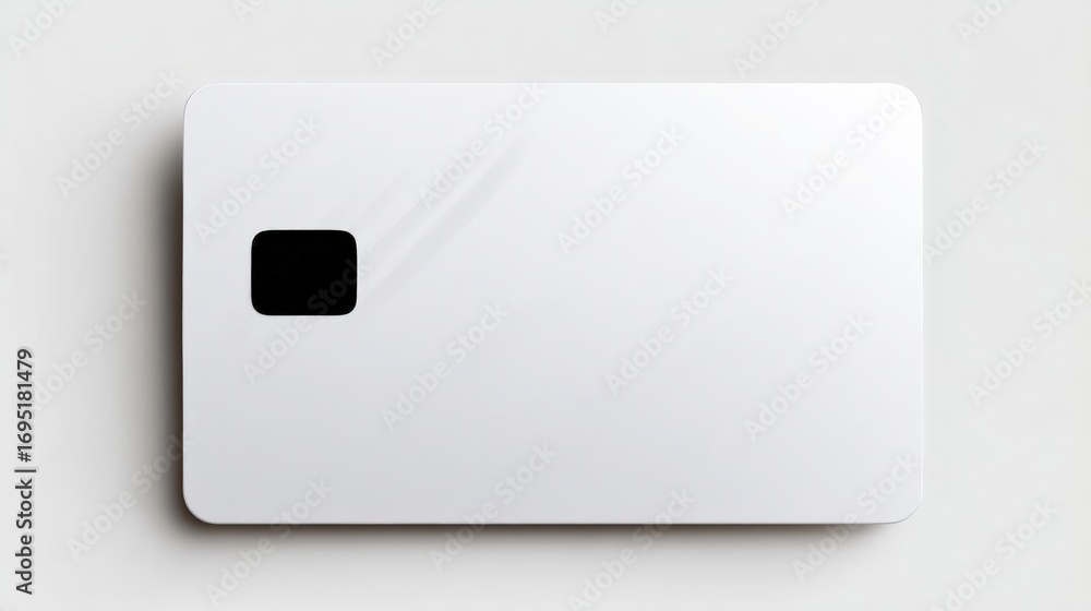 Poster square-shaped white rectangular object with a black square in the center. the object appears to be m