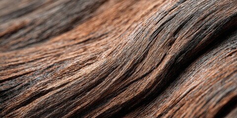Fototapeta premium Close-Up of Weathered Wooden Grain with Soft Focus Texture