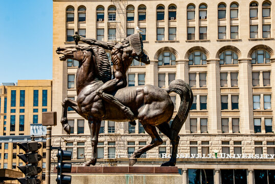 Statue in Chicago